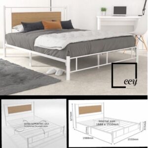 DOUBLE BED METAL