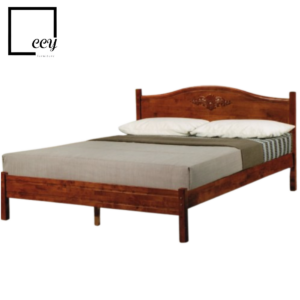 DOUBLE WOODEN BED