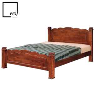 DOUBLE WOODEN BED