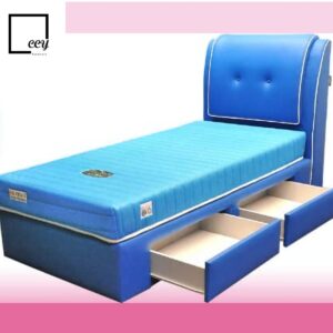 BED FRAME C/W 2 DRAWERS