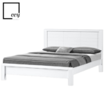 DOUBLE WOODEN BED