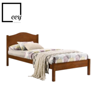 WOODEN SINGLE BED